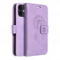 Apple iPhone 12 Book Handytaschen MEZZO Book Traumfänger  Lila (Purple)