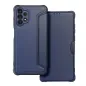 Samsung Galaxy A32 LTE Book Handytaschen Razor Book Kohlenstoff-Faser, Kohlenstoffmuster  Blau