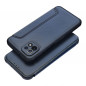 Samsung Galaxy A03 Book Handytaschen Razor Book Kohlenstoff-Faser, Kohlenstoffmuster  Blau