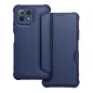 XIAOMI Mi 11 Lite Book Handytaschen Razor Book Kohlenstoff-Faser, Kohlenstoffmuster  Blau