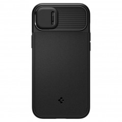 Apple iPhone 14 Plus Hülle Spigen Optik Armor Schwarz