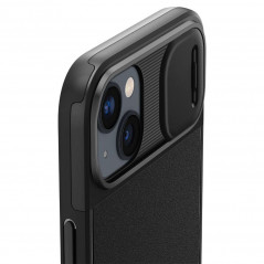 Apple iPhone 14 Plus Hülle Spigen Optik Armor Schwarz