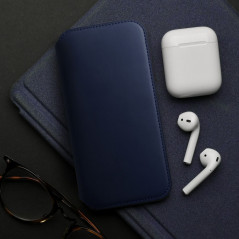 Apple iPhone 13 Book Handytaschen Dual Pocket book Marine