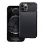 Apple iPhone 12 Pro Max Hülle Carbon premium Elegant  Schwarz