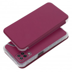 Samsung Galaxy A12 Book Handytaschen Piano Book Magenta