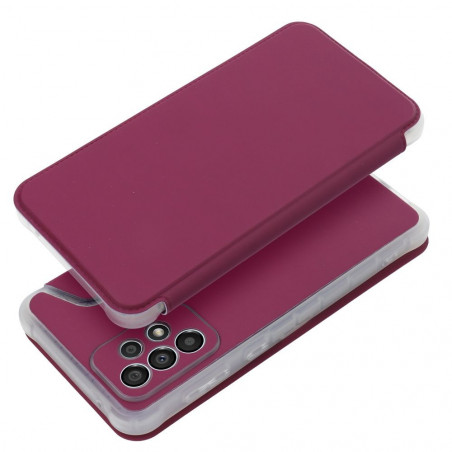 Samsung Galaxy A23 5G Book Handytaschen Piano Book Magenta