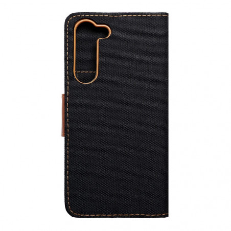 Samsung Galaxy S23 Plus 5G Book Handytaschen CANVAS Book Schwarz