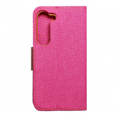 Samsung Galaxy S23 5G Book Handytaschen CANVAS Book Rosa