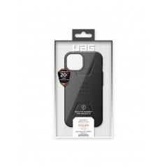 Apple iPhone 13 Hülle Urban Armor Gear Civilian Premium-Gehäuse  MagSAFE  Schwarz