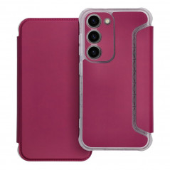 Samsung Galaxy S23 5G Book Handytaschen Piano Book Magenta