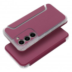 Samsung Galaxy S23 5G Book Handytaschen Piano Book Magenta