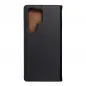 Samsung Galaxy S23 Ultra 5G Book Handytaschen Leather case SMART PRO Elegant  Schwarz