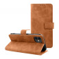 Apple iPhone 12 Pro Book Handytaschen TENDER Book Braun