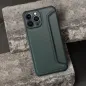 Apple iPhone 11 Book Handytaschen Razor Book Kohlenstoff-Faser, Kohlenstoffmuster  Dunkelgrün