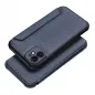 Apple iPhone 11 Book Handytaschen Razor Book Kohlenstoff-Faser, Kohlenstoffmuster  Blau