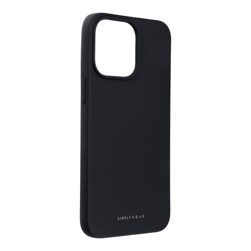 Apple iPhone 14 Pro Max Hülle Roar Space Monochromatische, Elegant  Schwarz