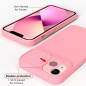 Apple iPhone SE 2020 Hülle Slide Hell-Pink