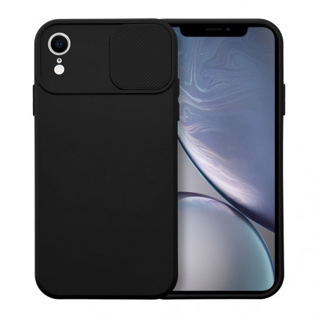 Apple iPhone XR Hülle Slide Schwarz