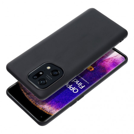 Oppo Find X5 Hülle MATT Schwarz