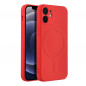 Apple iPhone 12 mini Hülle Silicone Mag Cover MagSAFE  Rot