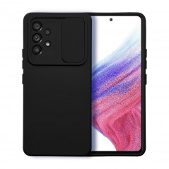 Samsung Galaxy A12 Hülle Slide Schwarz