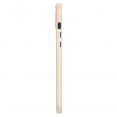 Apple iPhone 14 Hülle Spigen Thin Fit Sandbeige