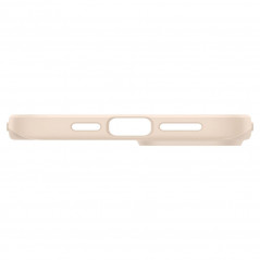 Apple iPhone 14 Hülle Spigen Thin Fit Sandbeige