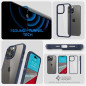 Apple iPhone 14 Pro Hülle Spigen Ultra Hybrid Kristallklar  Navy blau