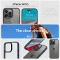 Apple iPhone 14 Pro Hülle Spigen Ultra Hybrid Kristallklar  Navy blau