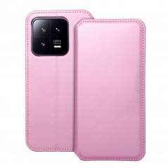 XIAOMI 13 Pro Book Handytaschen Dual Pocket book Hell-Pink
