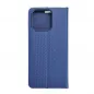 XIAOMI Redmi 12C Book Handytaschen LUNA Book Carbon Kohlenstoff-Faser, Elegant  Blau