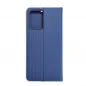 XIAOMI Redmi Note 12 5G Book Handytaschen LUNA Book Carbon Kohlenstoff-Faser, Elegant  Blau