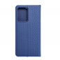 XIAOMI Redmi Note 12 Pro 5G Book Handytaschen LUNA Book Carbon Kohlenstoff-Faser, Elegant  Blau