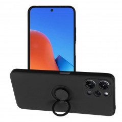 XIAOMI Redmi 12 Hülle Silicone ring Schwarz