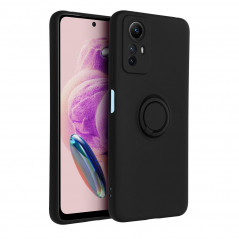 XIAOMI Redmi Note 12s Hülle Silicone ring Schwarz