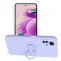 XIAOMI Redmi Note 12s Hülle Silicone ring Lila (Violet)