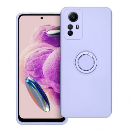XIAOMI Redmi Note 12s Hülle Silicone ring Lila (Violet)