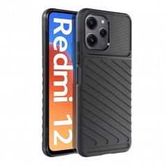 XIAOMI Redmi 12 Hülle THUNDER Schwarz