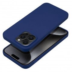Apple iPhone 15 Pro Max Hülle Soft Dunkelblau