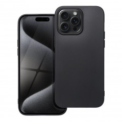Apple iPhone 15 Pro Max Hülle Soft Schwarz