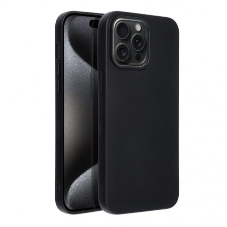 Apple iPhone 15 Pro Max Hülle Soft Schwarz