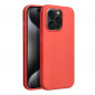 Apple iPhone 15 Pro Hülle Silicone Elegant  Pfirsich