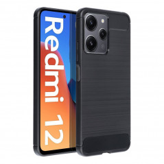 XIAOMI Redmi 12 Hülle Carbon Elegant  Schwarz