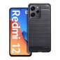 XIAOMI Redmi 12 Hülle Carbon Elegant  Schwarz