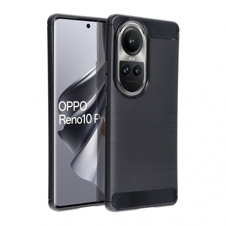 Oppo Reno10 Pro 5G Hülle Carbon Elegant  Schwarz