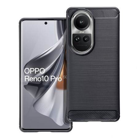 Oppo Reno10 Pro 5G Hülle Carbon Elegant  Schwarz