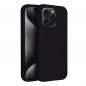Apple iPhone 15 Pro Hülle Silicone Elegant  Schwarz