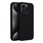 Apple iPhone 15 Pro Hülle Silicone Elegant  Schwarz