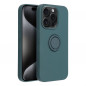 Apple iPhone 15 Pro Hülle Silicone ring Grün
