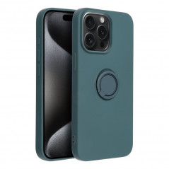 Apple iPhone 15 Pro Max Hülle Silicone ring Grün